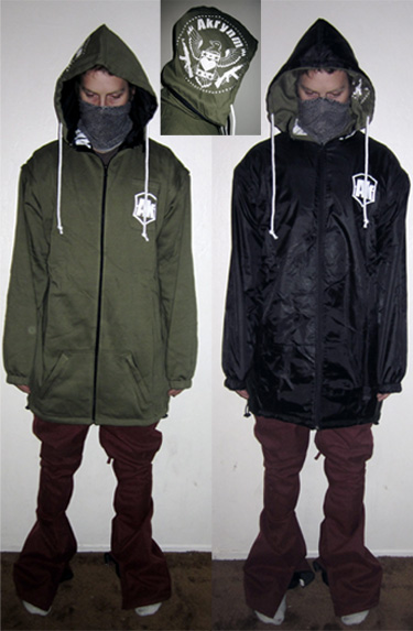 A Tall "Akrynm Army hoodie "